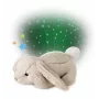 Cloud b Twilight Buddies zajac plyšové nočné svetlo projektor béžová