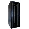DSIT DS8042 42U 19 palcový serverový rack s tvrdenými sklenenými dverami, 800x1000mm, čierny