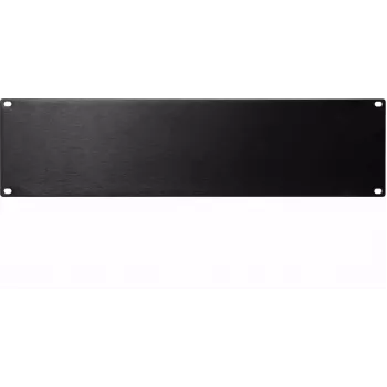 DS-IT 19 palcový slepý panel 3U čierna oceľová zaslepovacia doska (DS-Blind3)