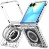 SPIGEN Ultra Hybrid Pro MagSafe puzdro pre Samsung Galaxy Z Flip8 Neo One – transparentné