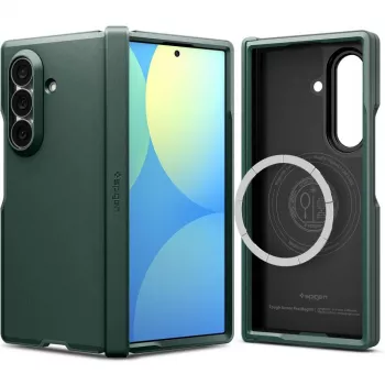 Spigen Tough Armor Pro MagSafe puzdro pre Samsung Galaxy Z Fold 8 Ultra - Abyss Green