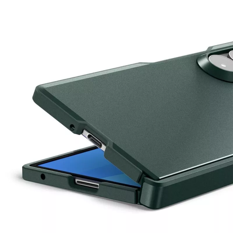 Spigen Tough Armor Pro MagSafe puzdro pre Samsung Galaxy Z Fold 8 Ultra - Abyss Green