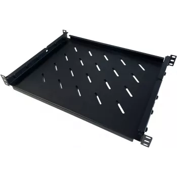 DSIT 19 palcová univerzálna racková polica 550mm až 790mm - 1U (DS-FO80)