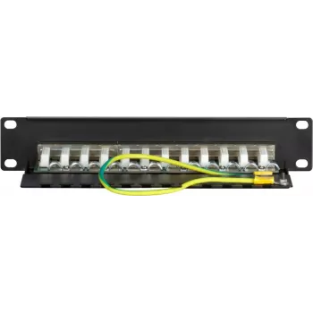 DSIT DS-10Patch6-12FTP 10 palcový 12-portový FTP CAT6 patch panel