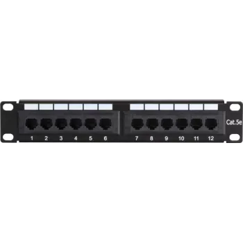 DSIT DS-10Patch5-12UTP 10 palcový 12-portový UTP CAT 5e patch panel
