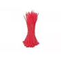 DSIT viazacie pásky 140mm červené 100 ks (kb_140mm_rood)