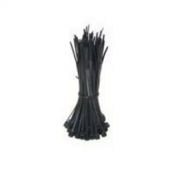 DSIT viazacie pásky 100mm čierne balenie 100 ks - nylon 6.6 samosvorné