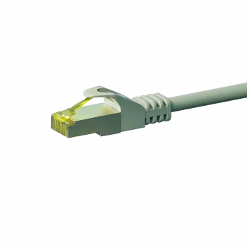 DSIT Cat.7 S/FTP PiMF RJ45 sieťový patch kábel, 0,5 m, sivý (DC-71-005)