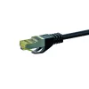 DSIT Cat.7 S/FTP PiMF RJ45 sieťový patch kábel, 30 m, čierny