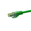 DSIT Cat.7 S/FTP RJ45 sieťový kábel, PiMF, zelený, 50m (DC-73-500)