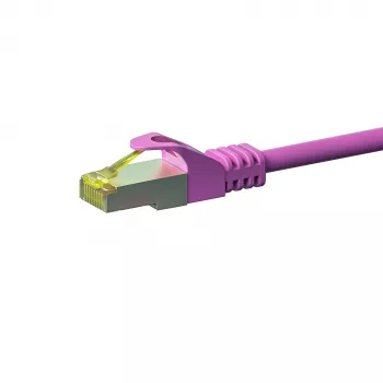 DSIT RJ45 sieťový kábel S/FTP (PiMF) Cat.7 kábel, ružový, 50m (DC-79-500)