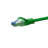 DSIT CAT 6a S/FTP LSOH sieťový patch kábel, 2m, zelený (DC-6A3-020)