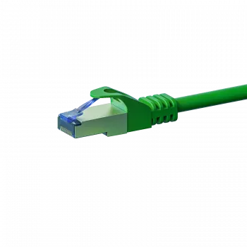 DSIT CAT 6a S/FTP LSOH sieťový patch kábel, 2m, zelený (DC-6A3-020)