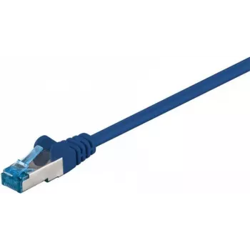 DSIT CAT 6a S/FTP LSOH sieťový patch kábel, 7,5 m, modrý