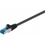 DSIT CAT 6a S/FTP LSOH sieťový patch kábel, 20 m, čierny