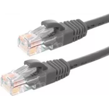 DSIT CAT6 Ethernet patch kábel U/UTP 0,25 m sivý 100% meď DC-61-002