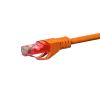 DSIT CAT6 sieťový kábel 100% meď U/UTP 3m oranžový (DC-66-030)