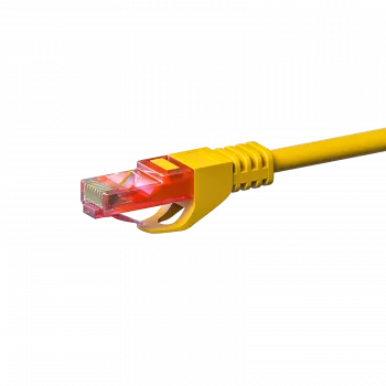 DSIT CAT6 sieťový kábel 100% meď - U/UTP - 20 metrov - žltý (DC-67-200)
