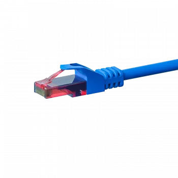 DSIT CAT6 sieťový kábel 100% meď - U/UTP - 30 m - modrý (DC-64-300)