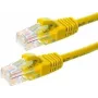 DSIT CAT6 sieťový kábel, U/UTP, 50 m, žltý, 100% meď (DC-67-500)