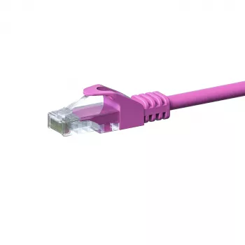 DSIT CAT 5e U/UTP sieťový kábel 15 m ružová CCA