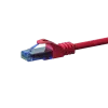 DSIT DC-U6A5-500 CAT6A RJ45 sieťový patch kábel, 50 m, červená