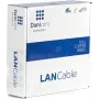 DSIT Danicom CAT7 S/FTP inštalačný kábel 50 m plný vodič LSZH Dca – 10 Gbit/s dvojito tienený