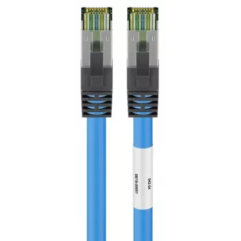 DSIT Cat8 S/FTP PiMF RJ45 sieťový patch kábel 1 m modrá
