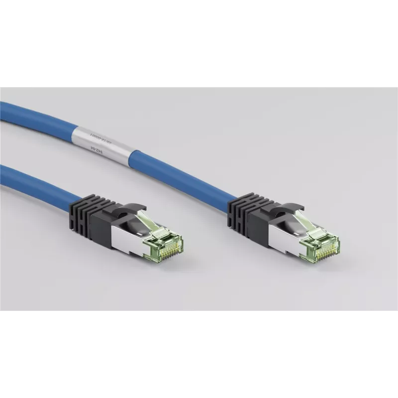 DSIT Cat8 S/FTP PiMF RJ45 sieťový patch kábel 1 m modrá