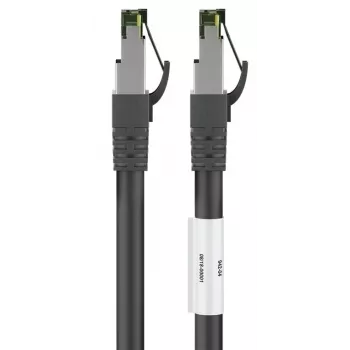 DSIT RJ45 sieťový kábel S/FTP PiMF CAT 8 kábel čierna 2 m