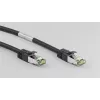 DSIT RJ45 sieťový kábel S/FTP PiMF CAT 8 kábel čierny 2 m