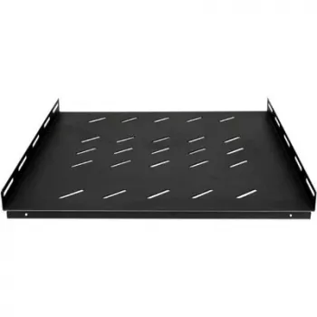 DSIT pevná police pre veľké zaťaženie pre serverové skrine s hĺbkou 1000 mm - 1U - nosnosť 100 kg - čierna (DS-SFH100)
