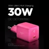 SPIGEN EE301EU-GAN Essential 1-portová sieťová nabíjačka 30W ružová