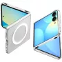 SPIGEN AirSkin MagSafe puzdro Galaxy Z Flip 8 transparentná/biela