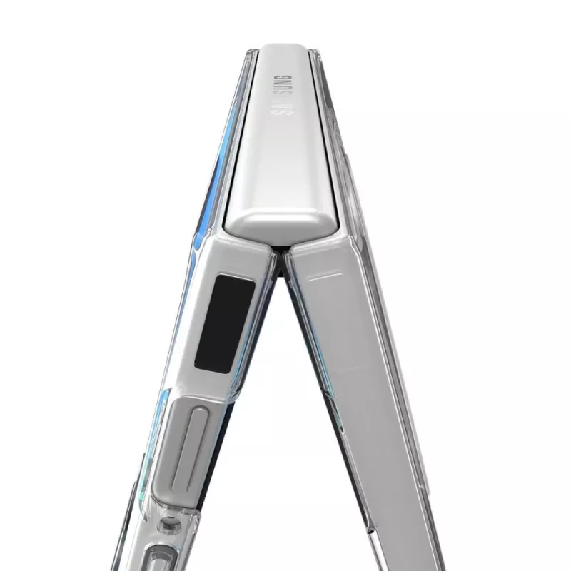 SPIGEN AirSkin MagSafe puzdro Galaxy Z Flip 8 transparentná/biela