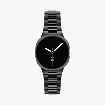Spigen Modern Fit 316L nerezový náramok pre Samsung Galaxy Watch 8 / 9 / Classic (40 / 44 / 46mm) čierny