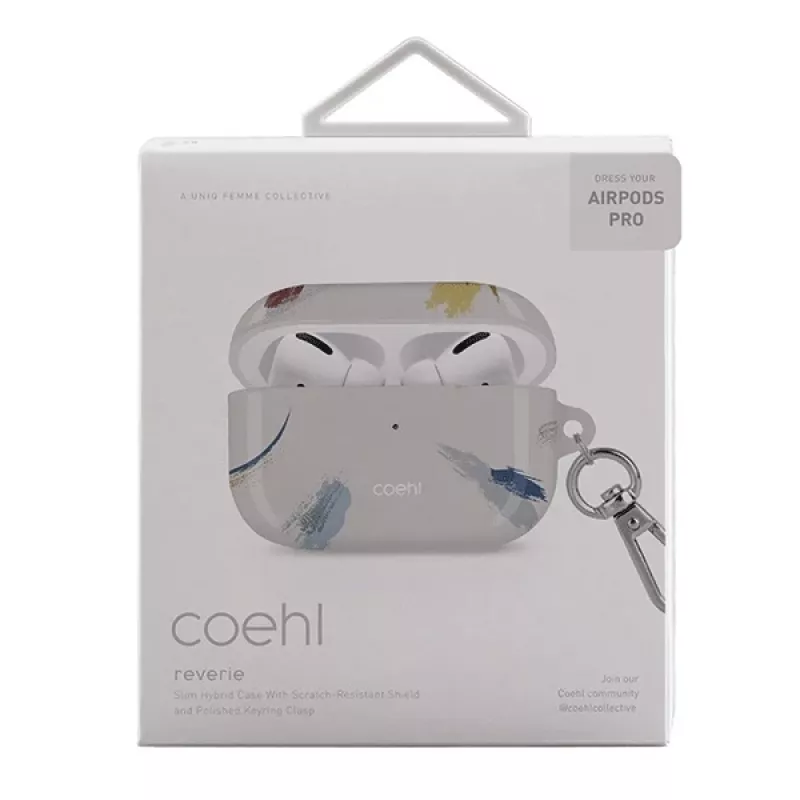 UNIQ Coehl Reverie AirPods Pro puzdro Soft Ivory