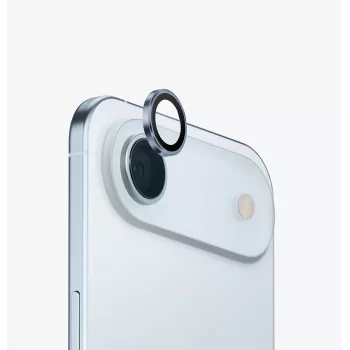 Hliníkový ochranný kryt objektívu fotoaparátu UNIQ Optix pre iPhone Air s aplikátorom, Modrý (Uni001869)
