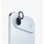 Hliníkový ochranný kryt objektívu fotoaparátu UNIQ Optix pre iPhone Air s aplikátorom, Modrý (Uni001869)
