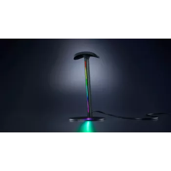 RAZER Base Station V3 Chroma RGB stojan na headset s 2-portovým USB-3.1 hubom - čierna