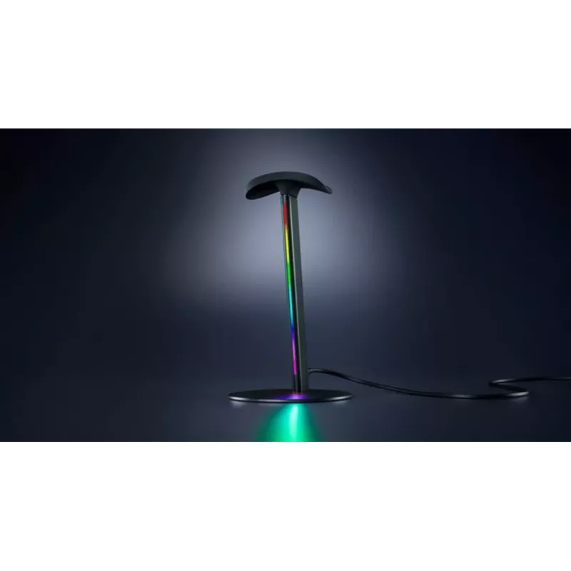 RAZER Base Station V3 Chroma RGB stojan na headset s 2-portovým USB-3.1 hubom - čierna