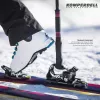 Komperdell Carbon C2 Ultralight skialpinistické palice - čierna/oranžová