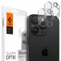 Spigen Optik TR ochrana kamery objektívu balenie 2 ks pre iPhone 14 Pro/Pro Max & 15 Pro/Pro Max - krištáľovo číra