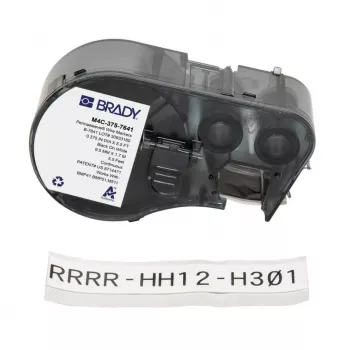 BRADY BMP41/BMP51/BMP53/M511 nízkoprofilové polyesterové etikety, biela, 38,1 mm x 38,1 mm, 250 etikiet/rolka
