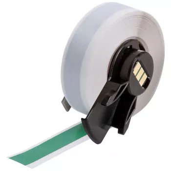 BRADY M6C-500-439-GR viacúčelové vinylové etikety, 24 mm, červená na bielej, 8 m
