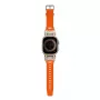 SKINARMA Titon remienok pre Apple Watch Ultra 49 mm oranžový