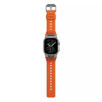 Remienok Skinarma Talon pre Apple Watch Ultra 49 mm, Oranžový