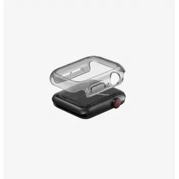 UNIQ Garde ochranné puzdro pre Apple Watch Series 7/8/9 45 mm - dymovo sivá
