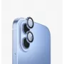 Hliníkový ochranný kryt objektívu fotoaparátu UNIQ Optix s aplikátorom pre Apple iPhone 17, Modrý