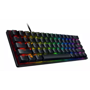 Drôtová optomechanická herná klávesnica Razer Huntsman Mini 60%, severské rozloženie, RGB, čierna (RZ03-03391300-R3N1)